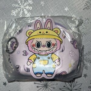 Adorable Labubu Character Mini Bag - Purple